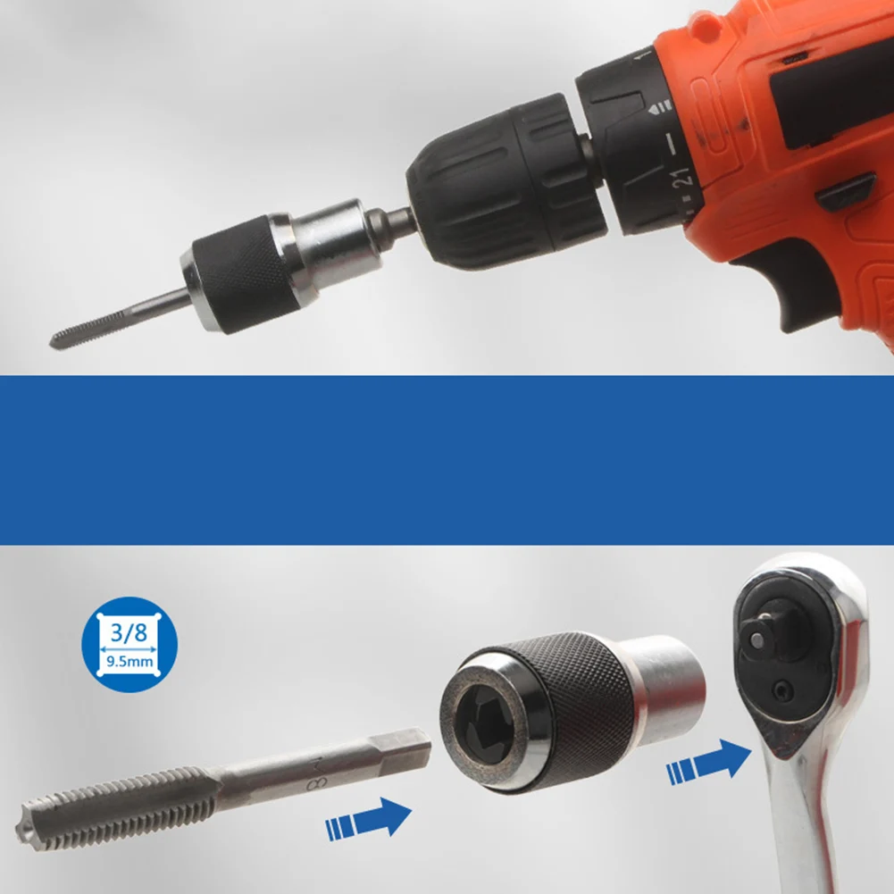 7 stks/set Tap Socket Extractie Tool Verstelbare Kaak Voor Kranen Ruimers Schroef Extractors Handgereedschap Onderdelen