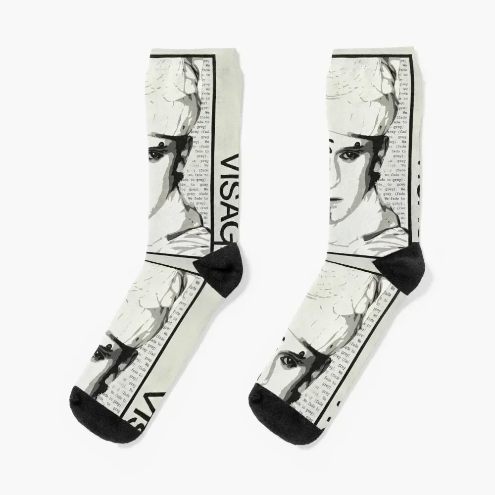 

Visage (Steve Strange) - Fade to Grey Socks Wholesale New year's Stockings man Socks Men Women's