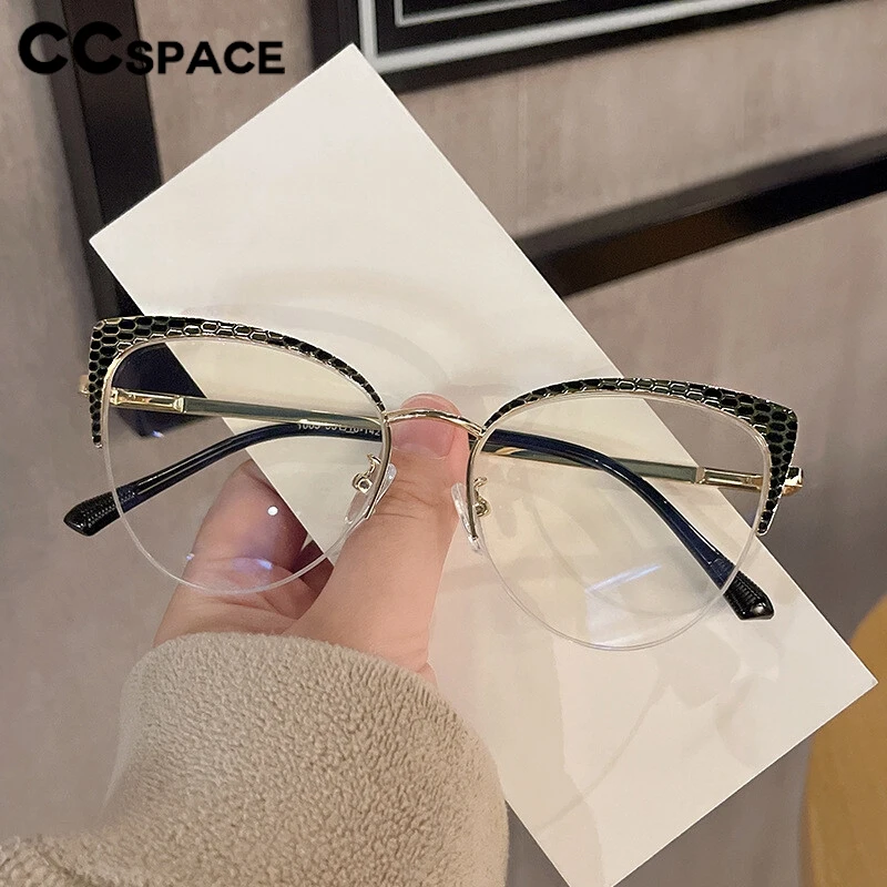 

Presbyopic Myopia Photochromic Grey Reading Glasses Cat Eye Women Anti-Blue Light Glasses Customizable Prescription 306851