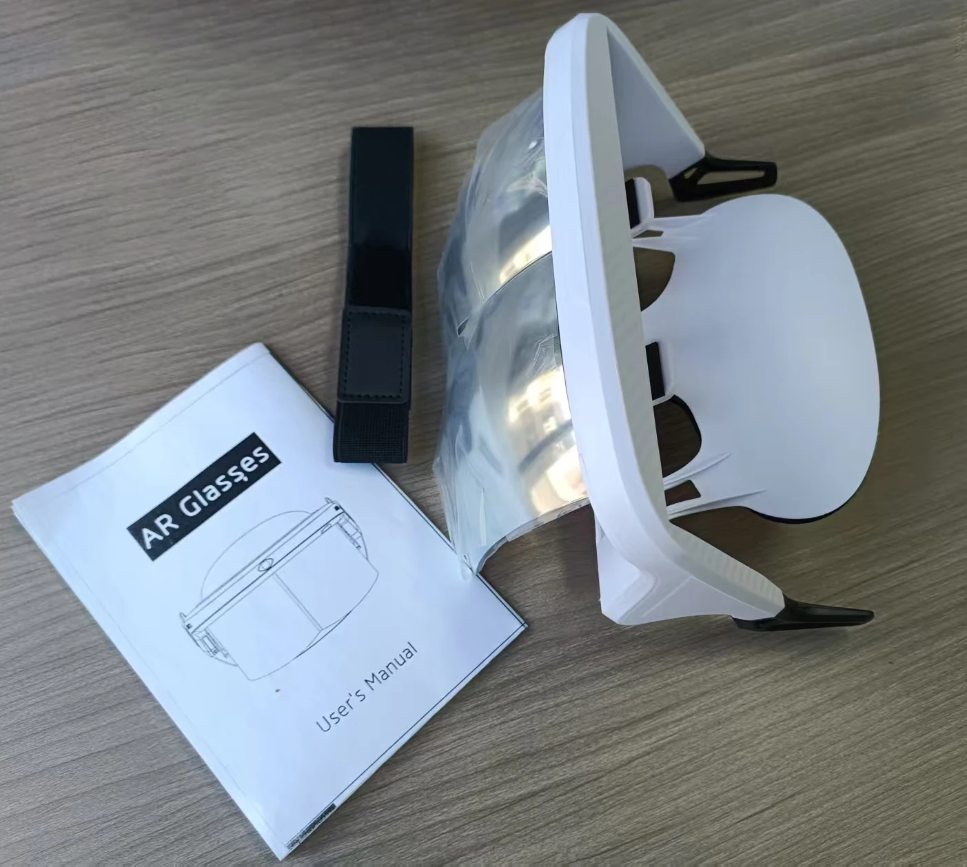 AR BOX 3D AR Headset ARBOX Óculos 3D Efeito Holográfico Efeito AR Capacete Inteligente Suporte para Celular Suporte para Smartphone para Efeito 3D