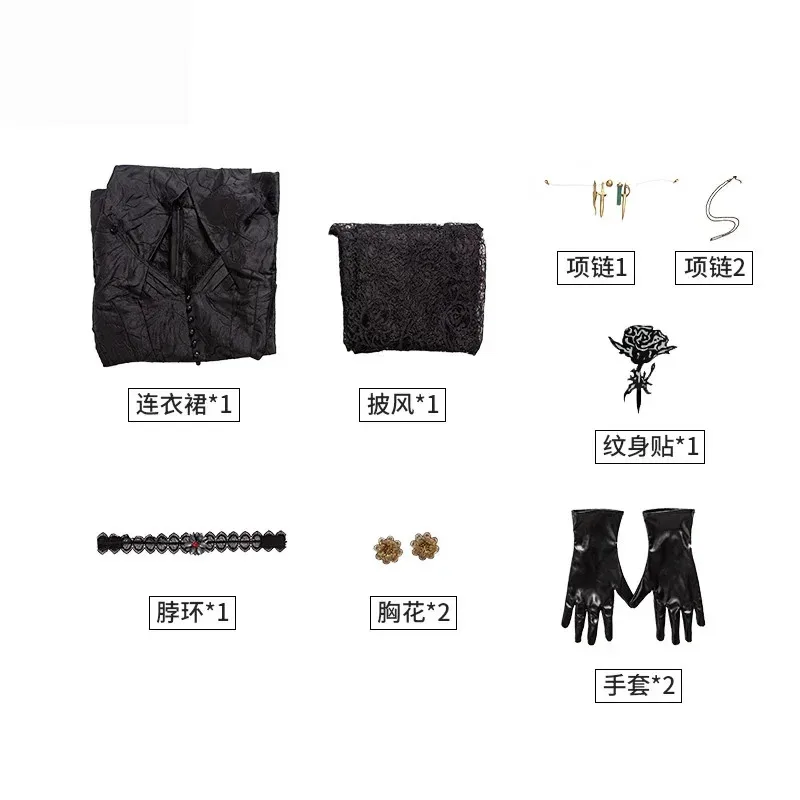 2025 جديد القرية المقيمة بيلا كاساندرا دانييلا تأثيري حلي الشر مصاص دماء سيدة فستان وتتسابق دور مخيف حفلة الهالوين ★ ☆ ★