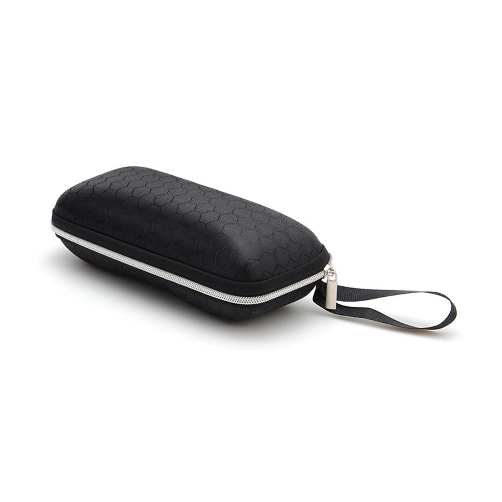 1-4pcs Eyewear Cases Cover Sunglasses Case for Women Glasses Box with Lanyard Zipper Cases for Men Jewellery Storage bag