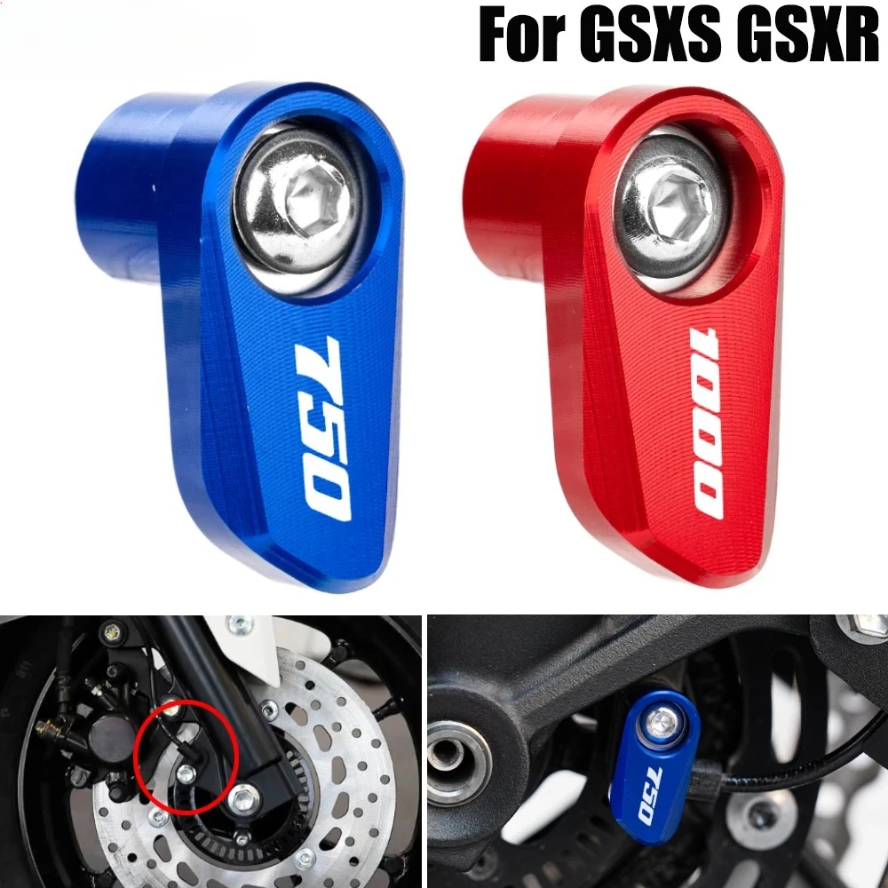 

Motorcycle Aluminum Front Rear Wheel ABS Sensor Protection Guard For Suzuki GSXS 750 GSX-S 1000 GT 1000GX GSXR 750 1000 600