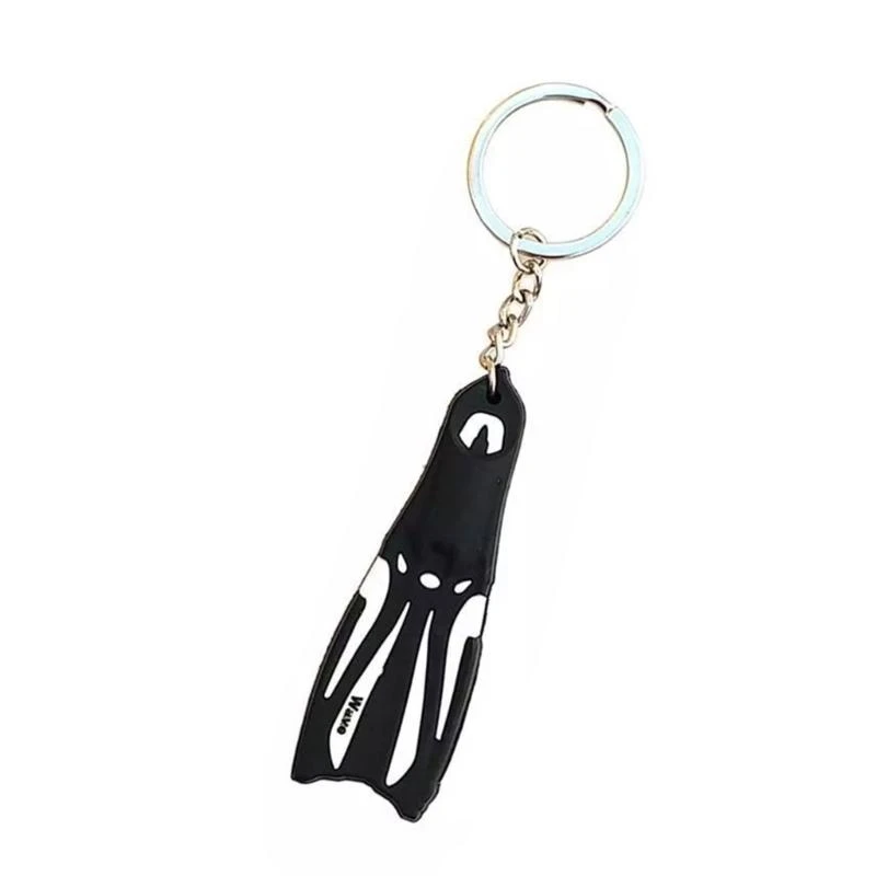 1Piece Diver's Flippers Theme Keyring Diving Flippers Keyring Silicone Pendant Stylish Accessory for Diver - Image 4