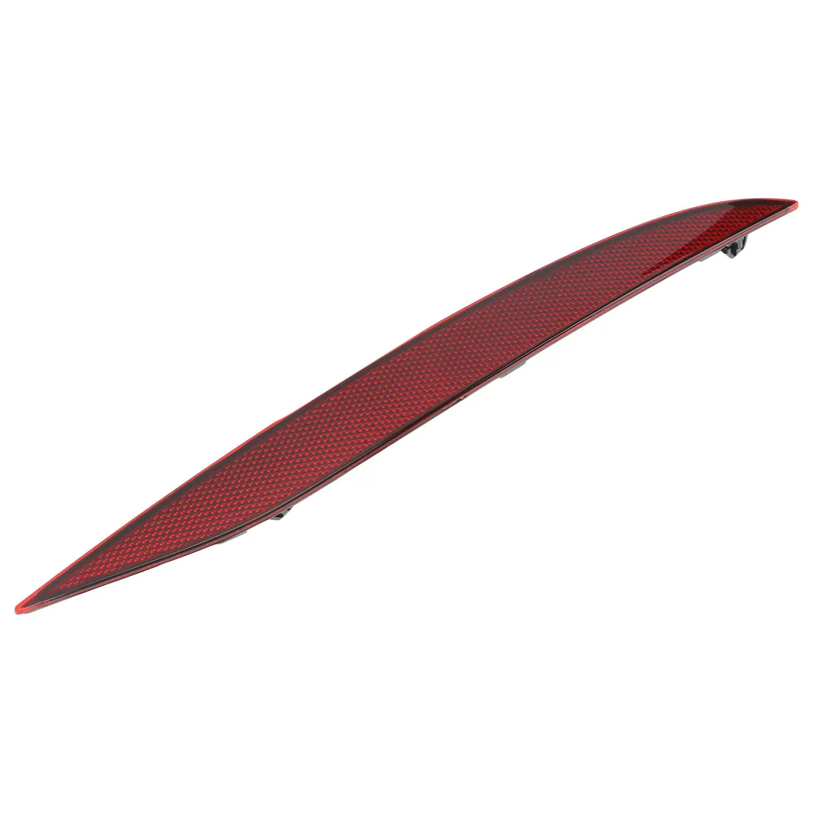 For Tesla model x 2018 2023 Rear Bumper Reflector Red Tail Panel Replacement Reflective Accessory