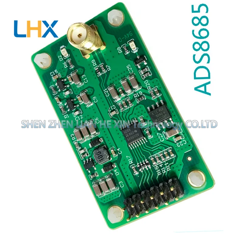 ADS8685 Single/Dual Polar 2.56 - 12.288V Input 16-bit 500Ksps SAR ADC Module in stock