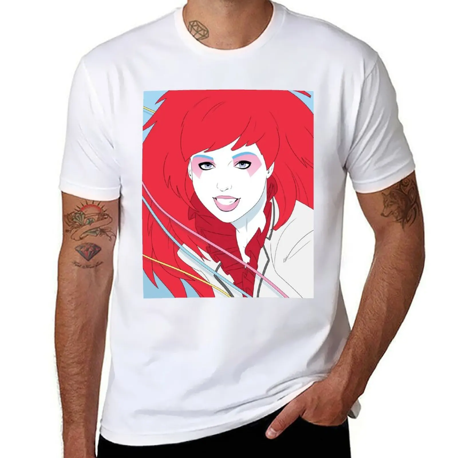 

Kimber T-Shirt anime t shirts oversize men t shirt cotton 100% T-Shirt