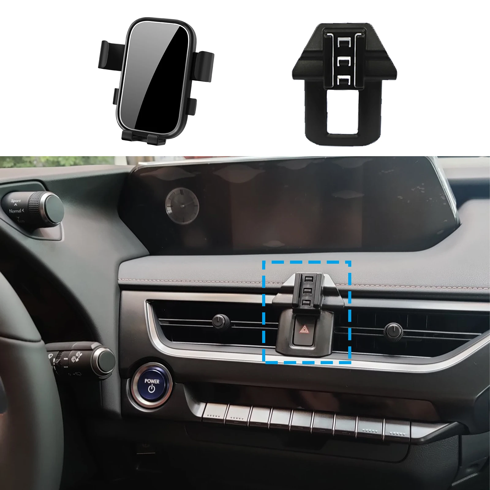 

Stand Auto Accessories GPS Bracket Navigation Car Mobile Phone Holder for Lexus UX 260h 300 2019 2020 20021 2022 2023 2025