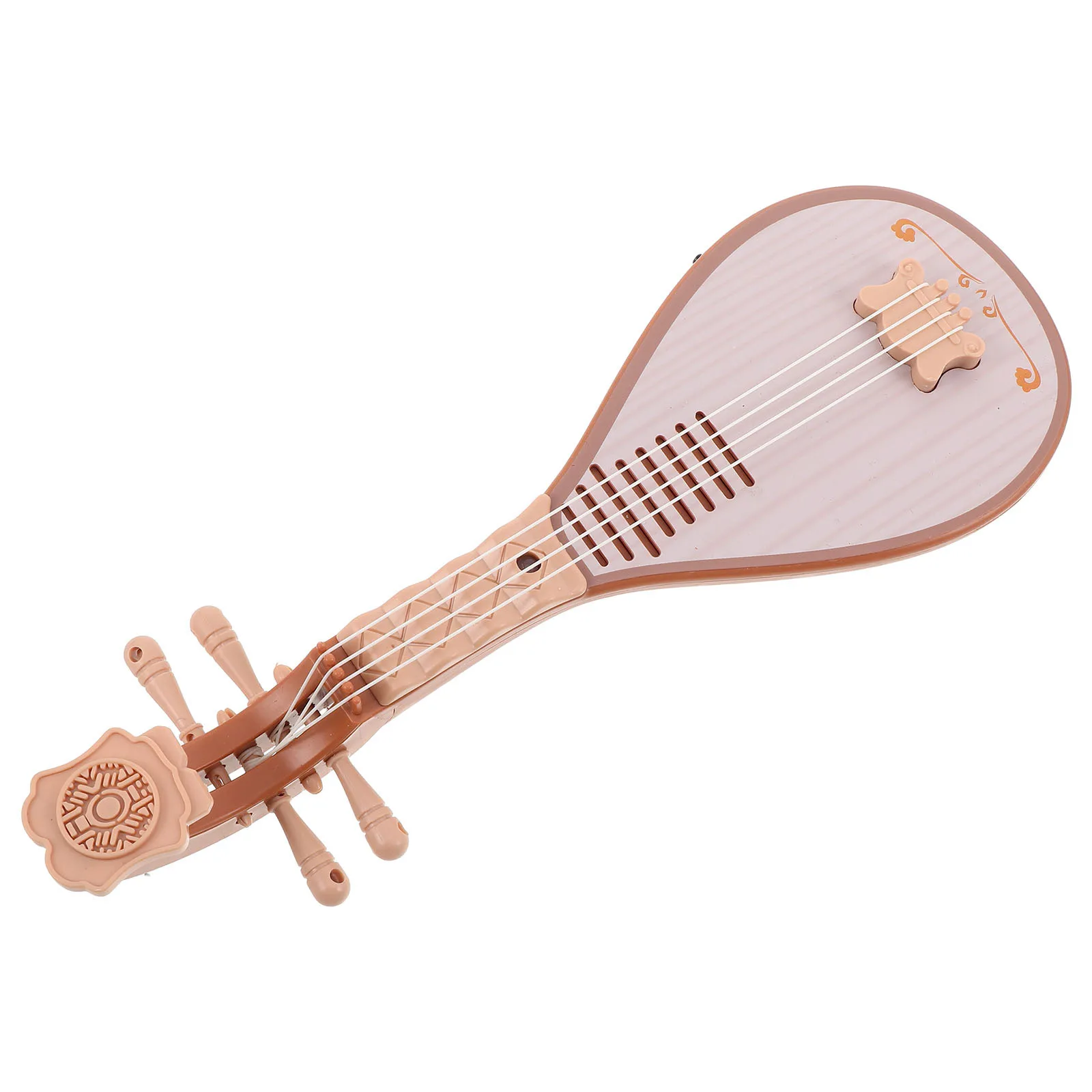 

Simulation Pipa For Realistic Chinese Lute Instrument Lightweight Traditional Stringed Musical Instrument Playable Vintage