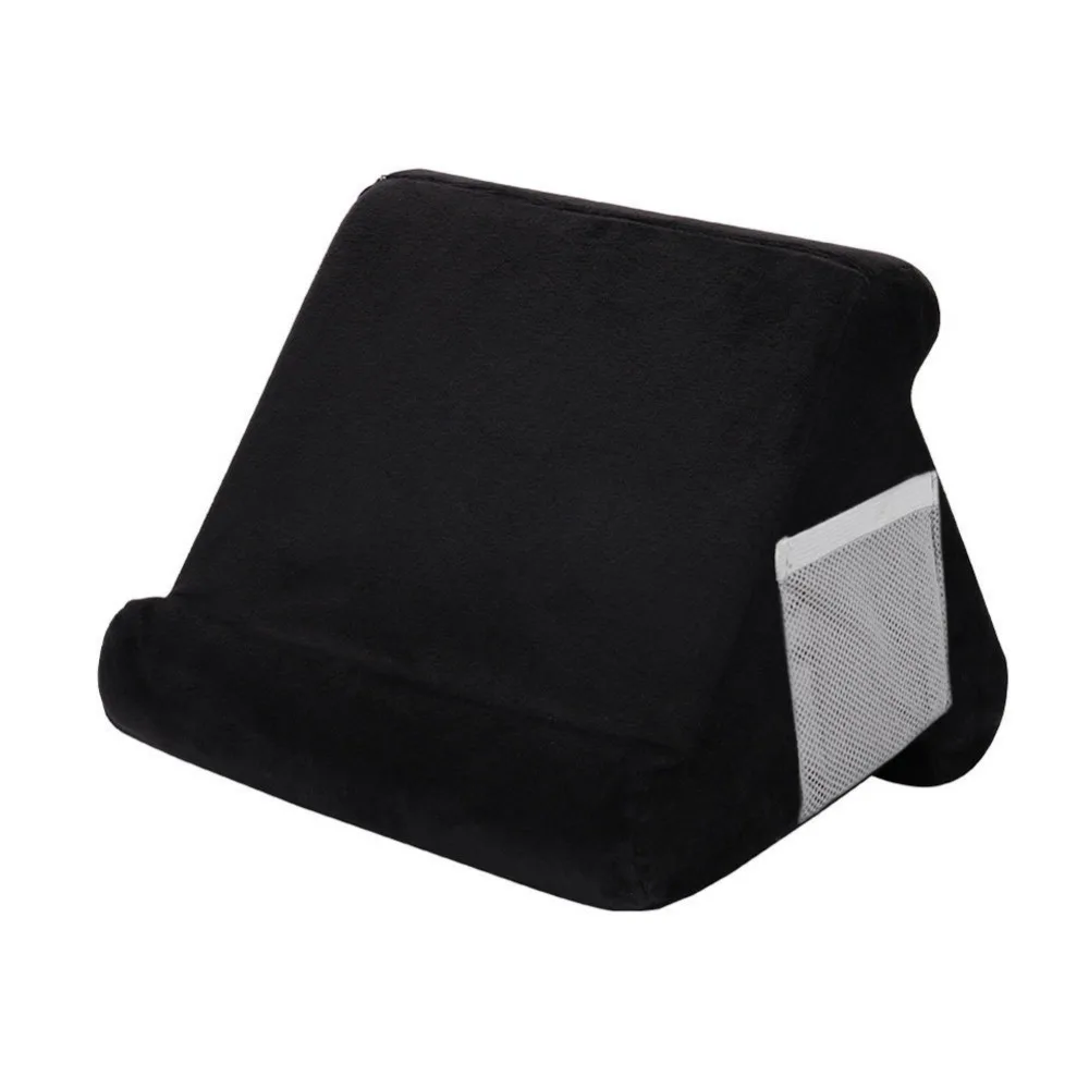 

Multi-Angle Soft Tablet Rest Cushion Detachable with Mesh Pocket Reading Pillow Stand Soft Multifunctional