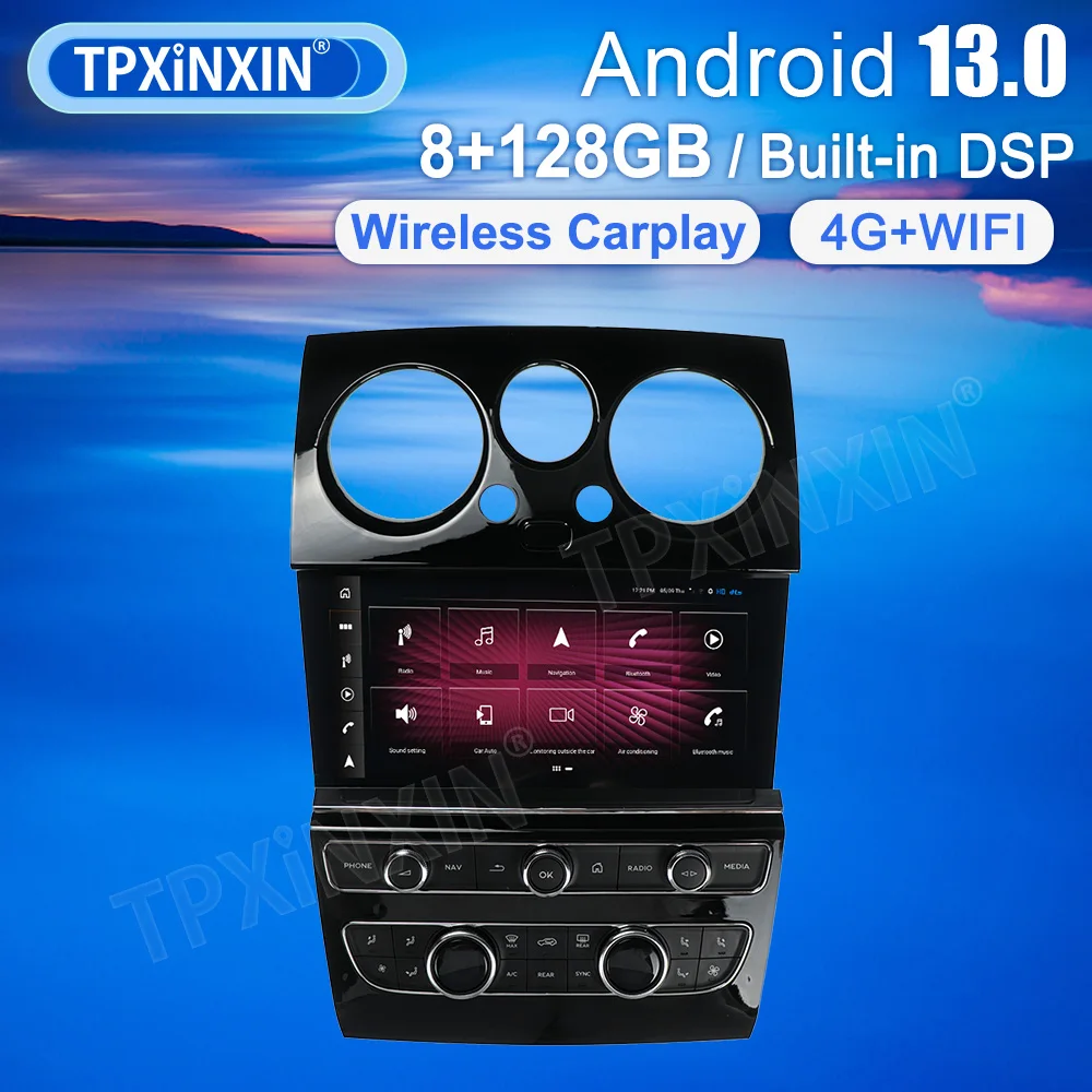 

New Android screen For Bentley Flying Spur,Continental GT 2005-2019 Bentayga 2016-19 car Multimedia player radio Upgrade to 2024