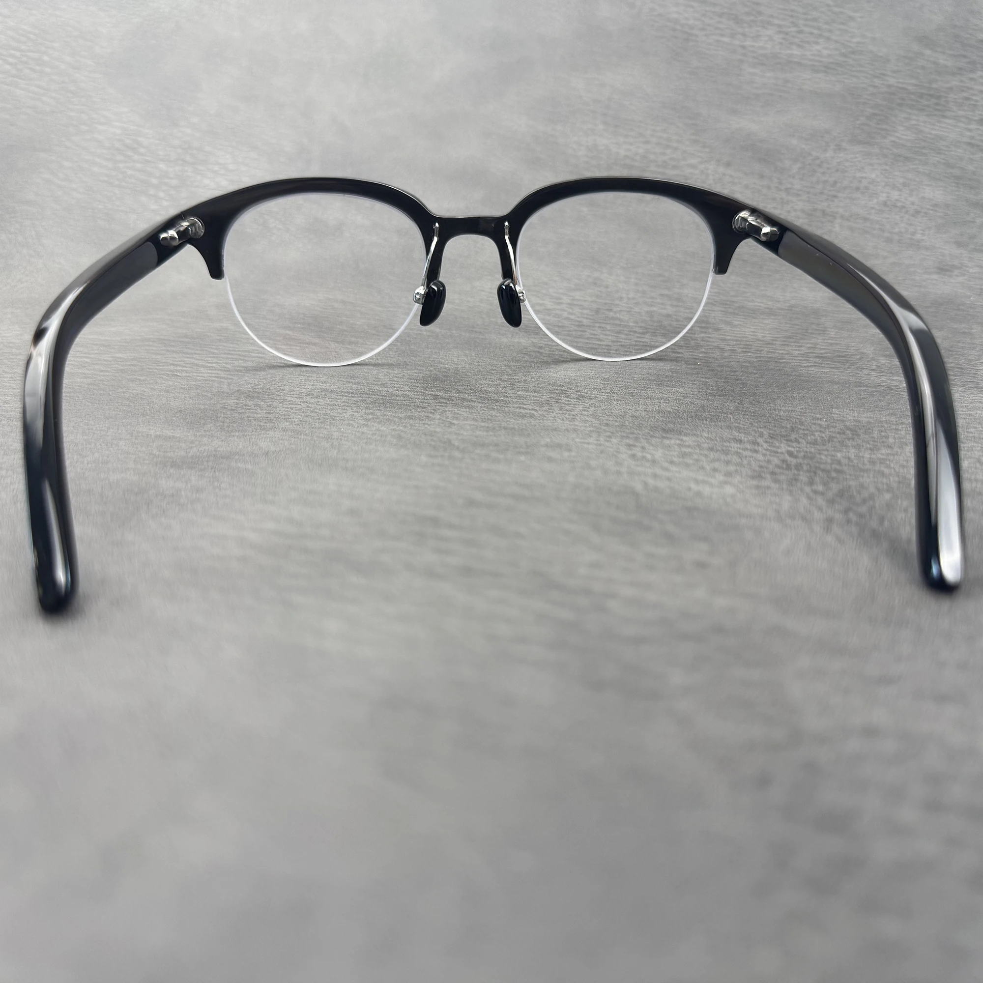 Eyeglass Frames Unique Vintage Natural Pattern Stripes Handmade Buffalo Horn Prescription Eyeglasses Optical Men's Glasses Frame - view 4