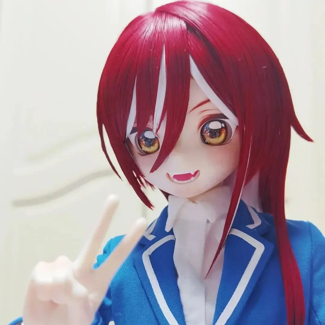 

New sd BJD1/4 Smile Girl Cat Coco with Makeup Naked Baby Small Cloth Humanoid Naked Joint movable resin from stock