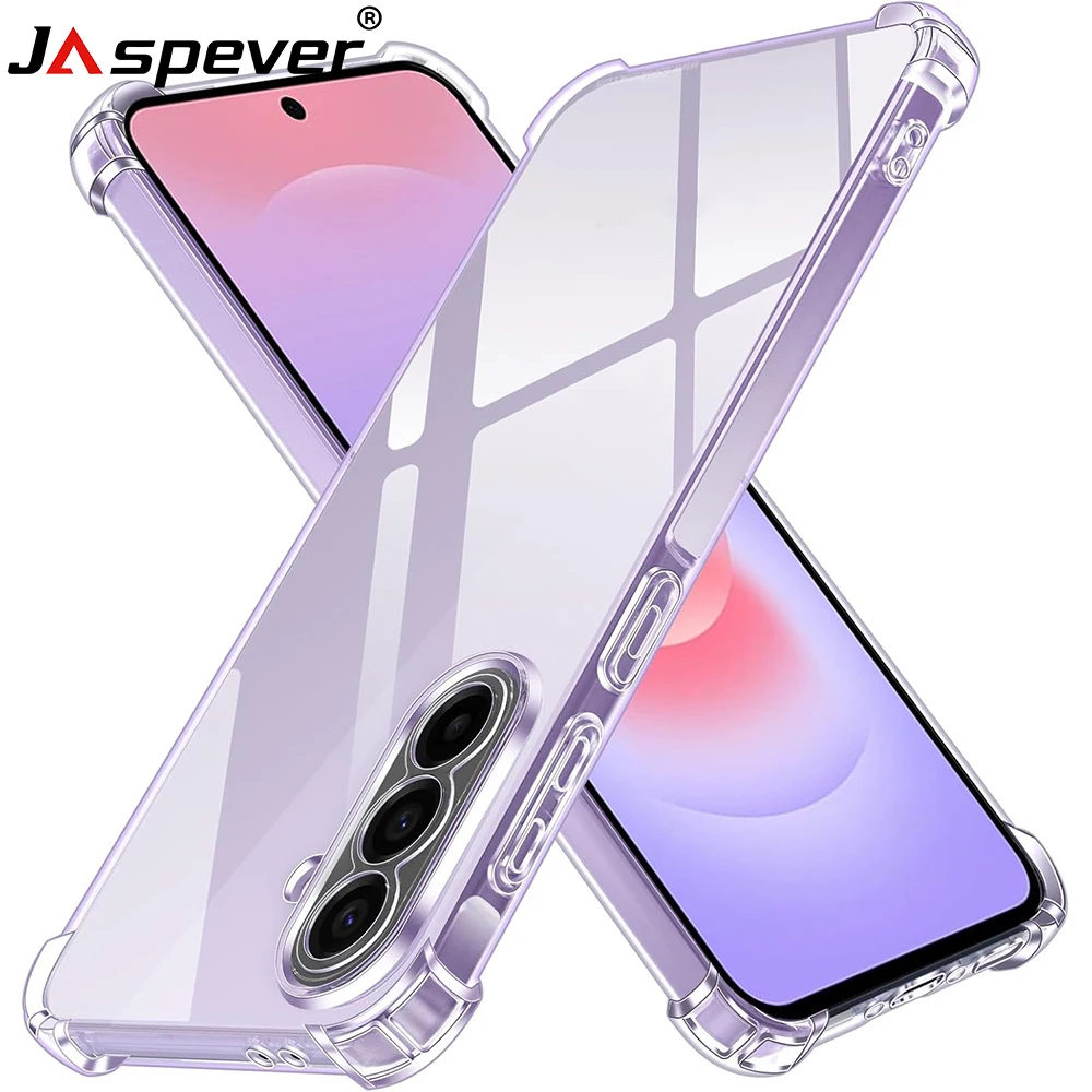 Odporne na wstrząsy miękkie etui do Samsung Galaxy A57 A37 A17 A07 A56 A36 A16 A55 A35 A15 A54 A14 4g 5g…
