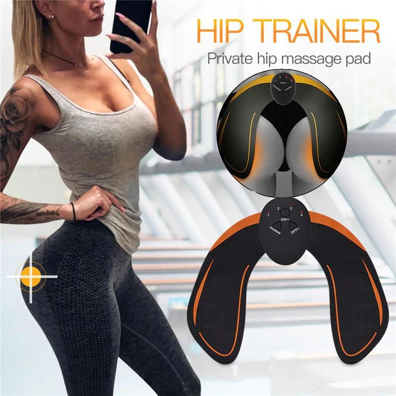 Wireless Hip Abdomen Trainer Glute Activation Fitness Butt Lift Toner Trainer Buttock Exercise Equipment Intensity Massage