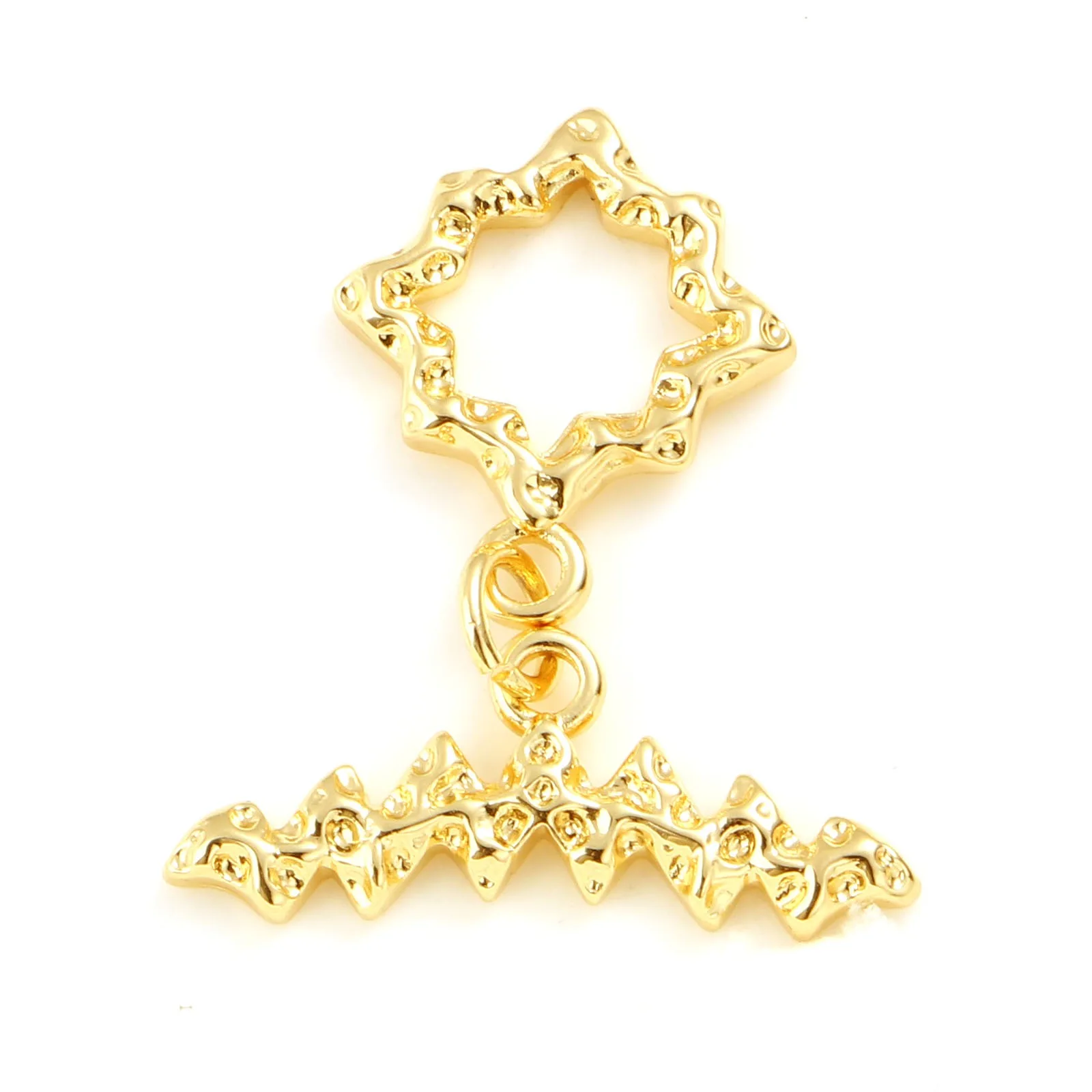 Gold Color Metal Copper Toggle Clasps Charms DIY Making Necklace Bracelets Jewelry Findings Women Handmade Jewelry Accessories