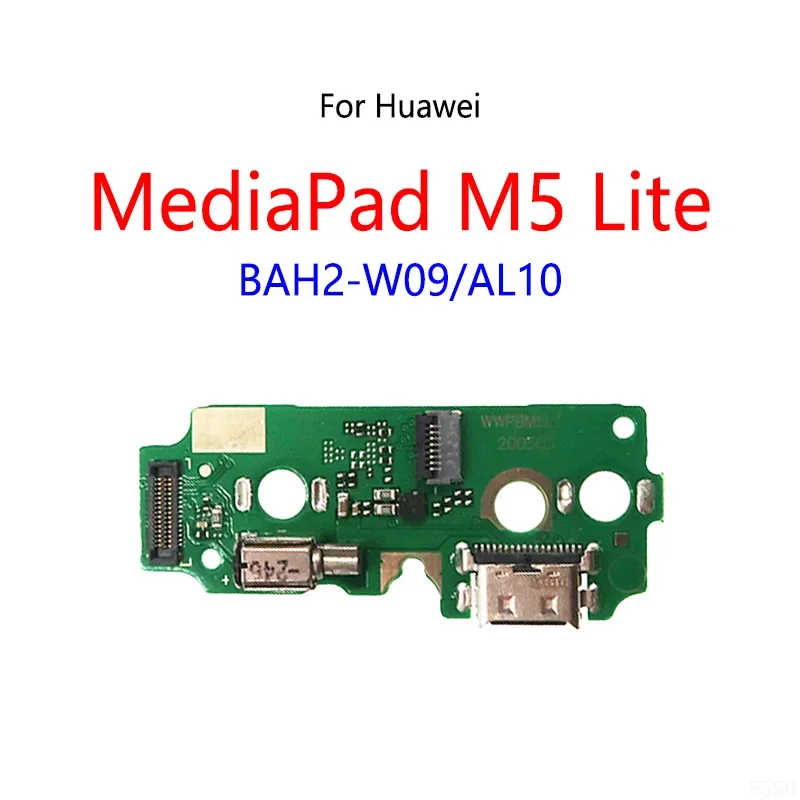 USB Charge Dock Port Socket Jack Connector Flex Cable For Huawei MediaPad M5 Lite 10.1 inch Charging Board Module