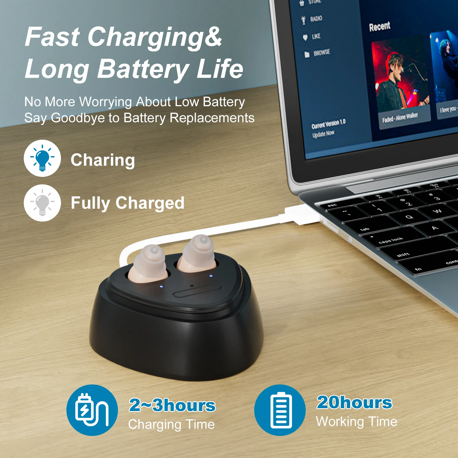 Elderly Hearing Aid…