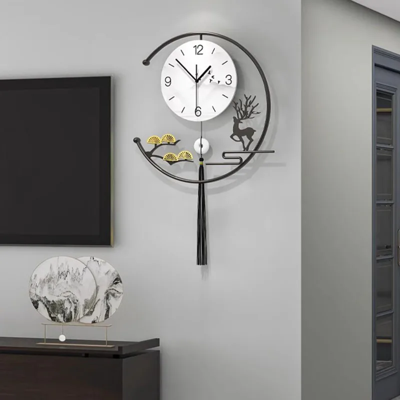 Digital Large Wall Clocks Living Room Art Mural Luxury Interior Modern Wall Watch Fashion Minimalist Horloge Room Decorations