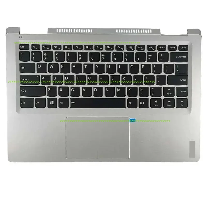 

F Laptop New For Lenovo Yoga 710-14IKB 710-14ISK Palmrest with Keyboard Touchpad (Silver) 5CB0L47452
