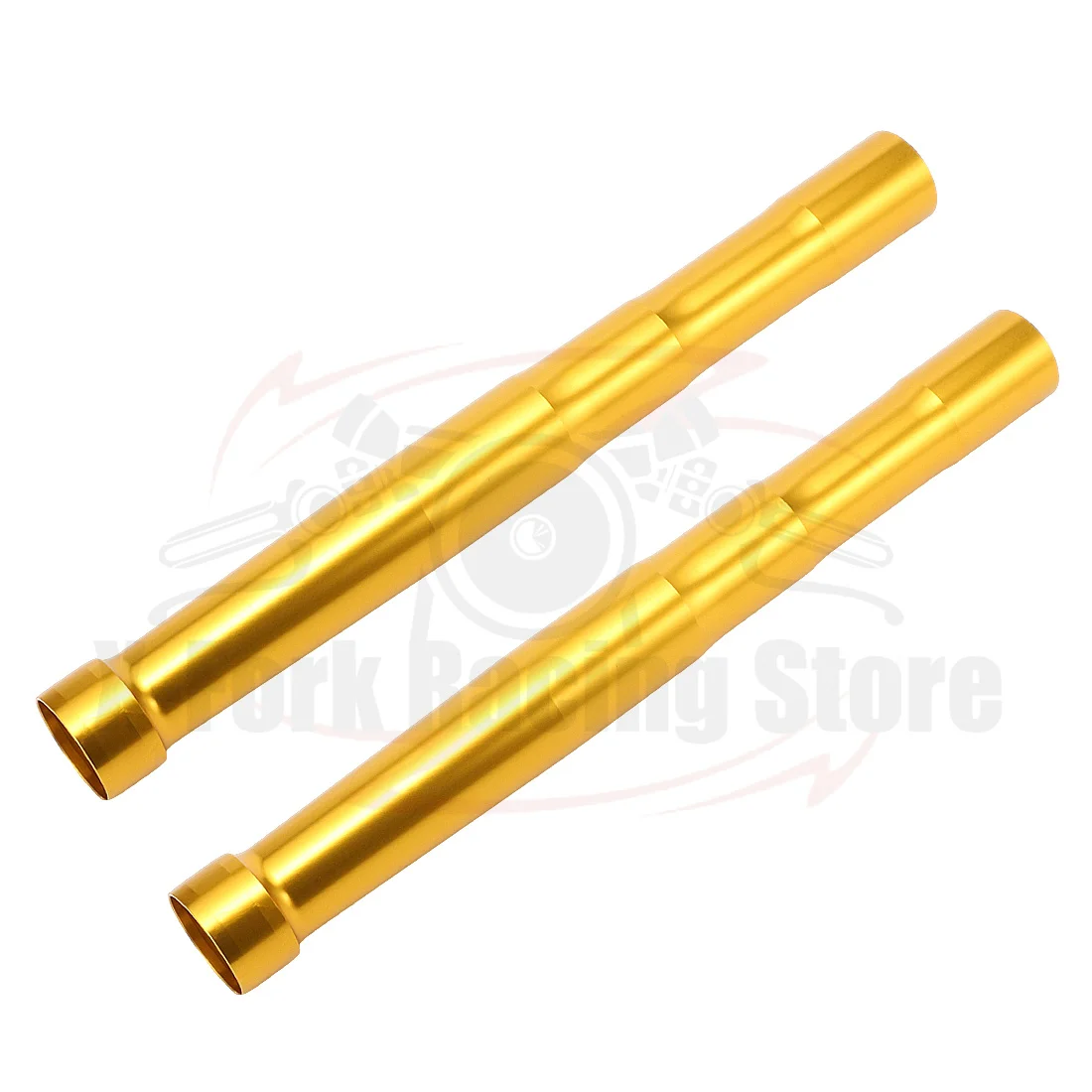 

Front Outer Fork Tubes Pipes Pair For Ducati Panigale V2 Troy Bayliss 2022-2023 Shock Absorber Bars Stanchions Gold 521mm