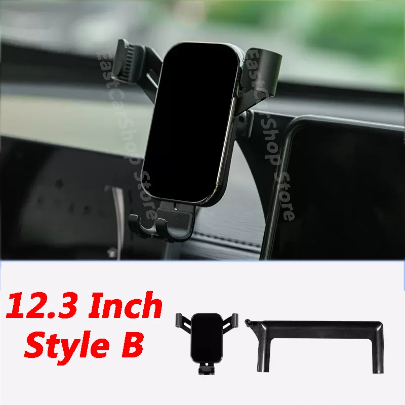 

For Great Wall Haval H5 2023 2024 Car Navigation Screen Mobile Phone Navigation Bracket Sucker Clip Shockproof Accessories