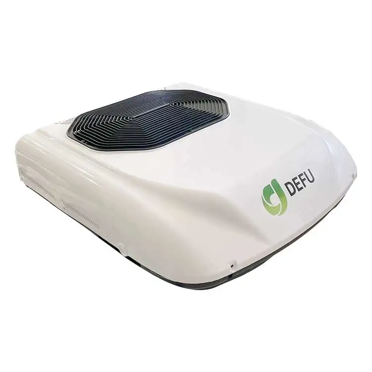 

Rooftop Hight Efficiency Vehicle Battery Electric Automatic 12v 24v Trucks Air Conditioner For Car RV Motohome