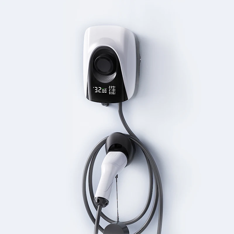 Type 2 TYPE1 7kw 32a AC EV Charge Electric Car Charging Station Wall-Mounted/Floor Standing IP55 for Audi A4 B8 Accessories