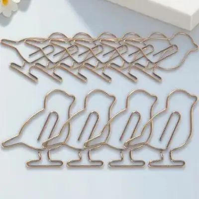 

20Pcs Creative Paper Clips Cute Metal Paperclip Set Small Document Clips Office Memo Marking Clip for File Paperwork