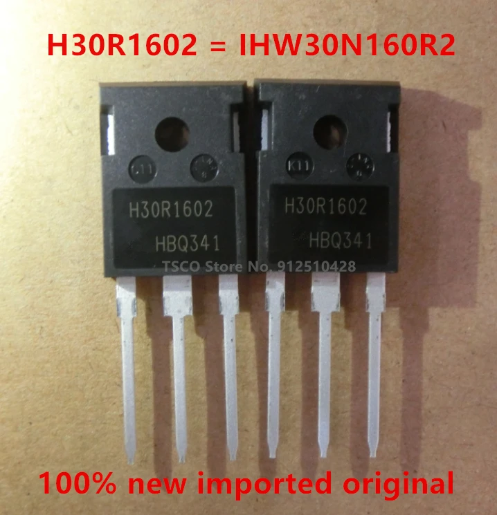 

10piece H30R1602 IHW30N160R2 New Origiail 30A 1600V IGBT