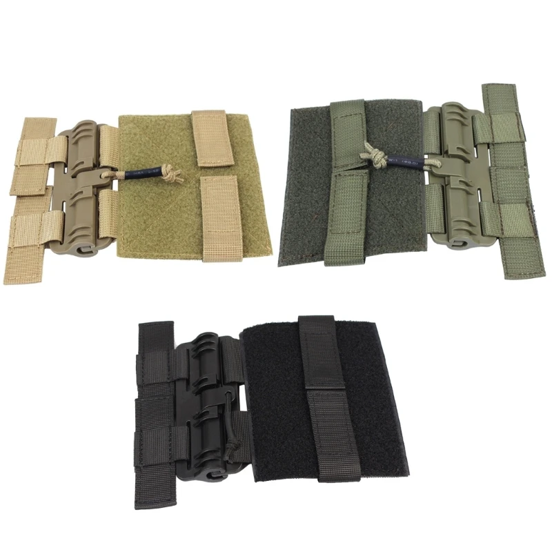 

Quick Release Buckle Set Molle Side Belt Fast-Fits Buckle Set, Single Point Molle Quick Disconnect Side Entry Conversion