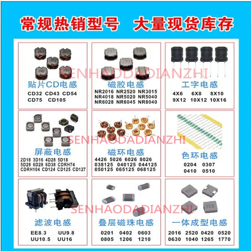 50PCS SMD Inductor Power Shielded Wirewound SWPA252010 NR252010 0.47uH 1uH 1.5uH 2.2uH 3.3uH 4.7uH 6.8uH 10uH 15uH 22uH