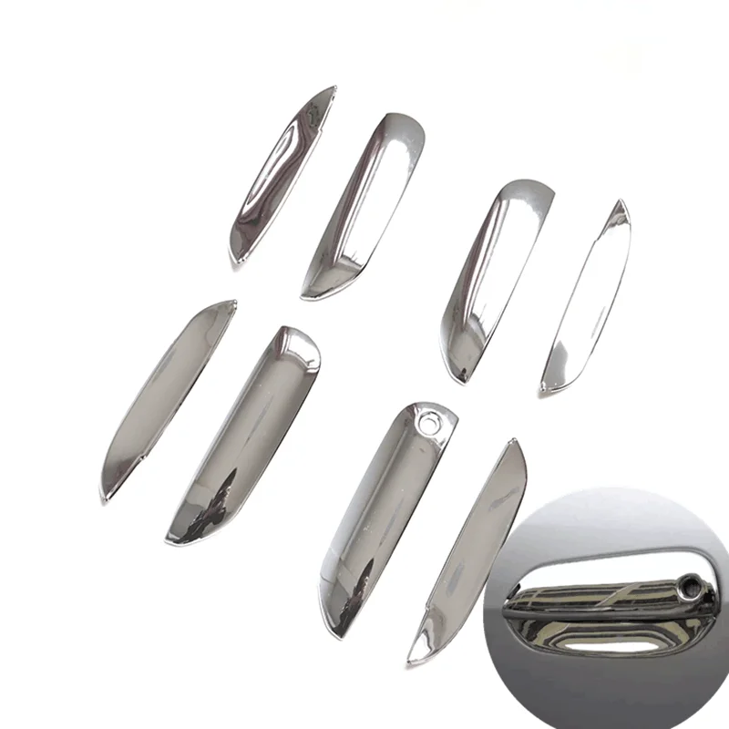 FUNDUOO for Honda Fit Jazz MK3 2008 2009 2010 2011 2012 2013 New Chrome Door Handle Cup Bowl Cover Styling Auto Accessories