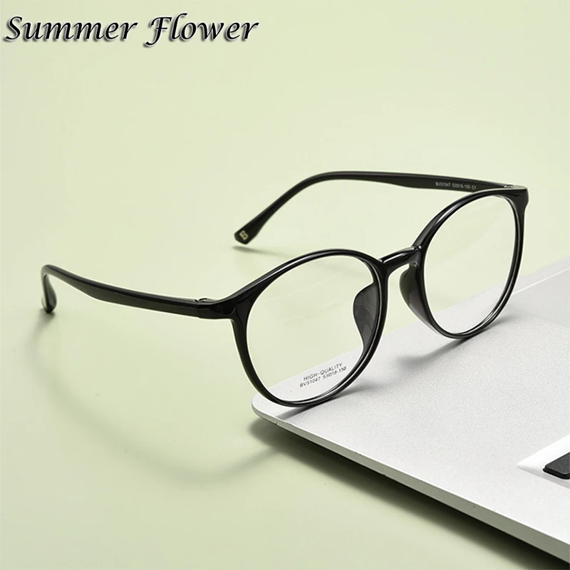 

Round Spectacle Men Retro Eyglasses Student Teenagers Optical Glasses for Myopia Reading Glasses Frame for Women