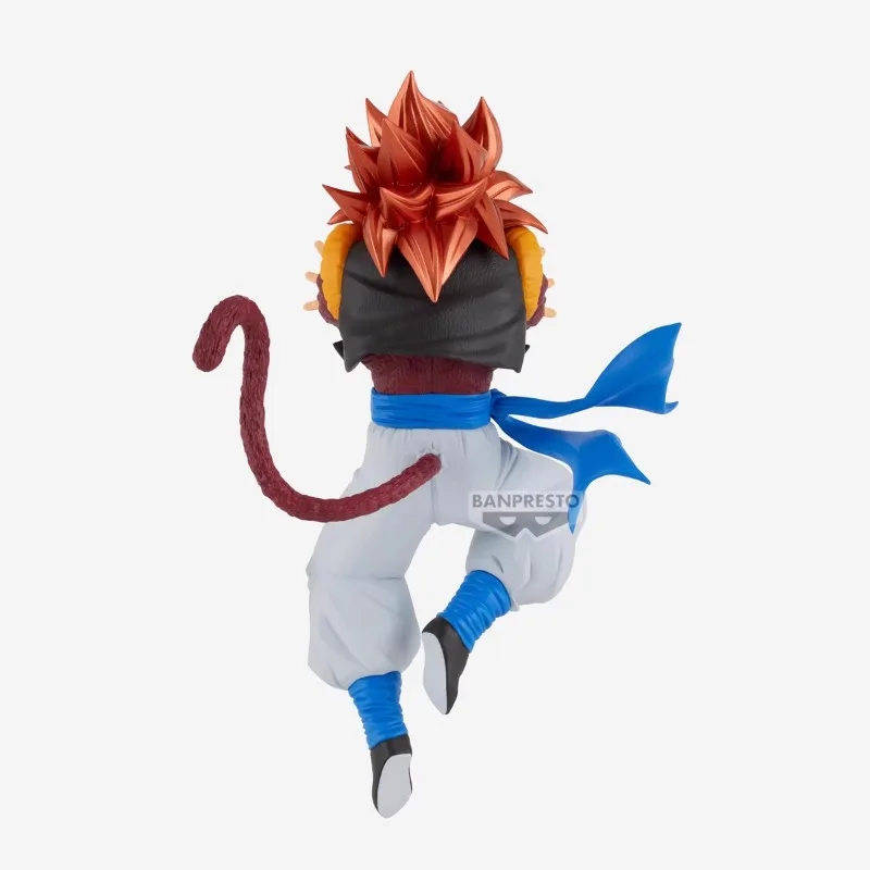 Bandai Original Banpresto Dragon Ball GT Bos Super Saiya 4 Gogeta PVC Anime Action Figure Model Collectible Toys