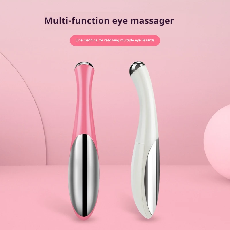 Portable Eye Massager Electric Vibration Wrinkle Anti-Ageing Eye Massage Dark Circle Removal Beauty Face Eye Care Pen