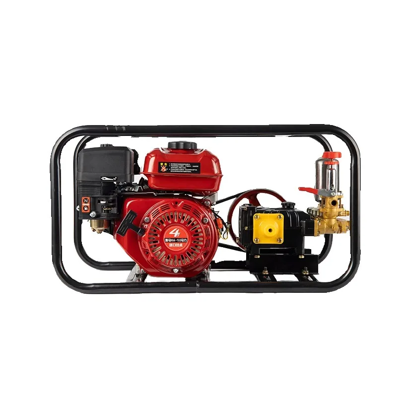 

Garden sprayer high pressure agricultural four-stroke stretcher type three-cylinder pump spray machine