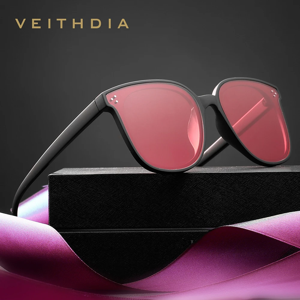 VEITHDIA Brand Fashion Sunglasses Polarized Photochromic UV400 Mirror Lens Sports Outdoor Vintage Eyewear For Men Women VFA8510