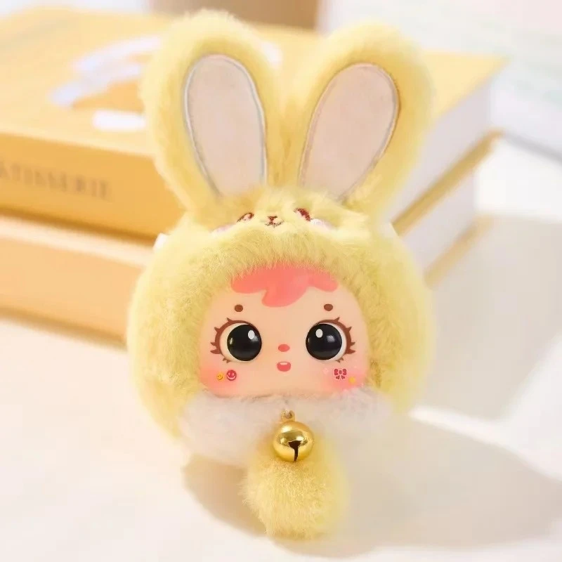 

Samuel Mini Lucky Rabbit, три маленьких плюшевых куклы, подвесной орнамент, слепая коробка, модная игрушка, подарок для женщин, плюшевые игрушки Dreamland