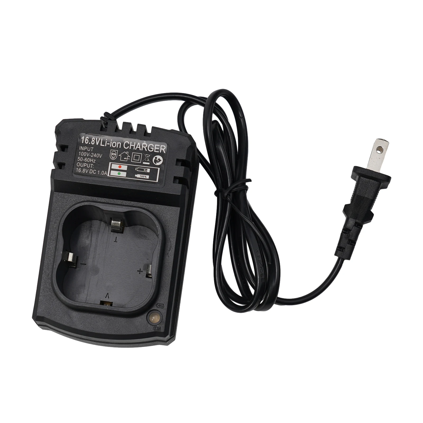 Brand New Electric Drill Charger Charger 50-60Hz AC100-240V Lithium Battery PVC 1000mA For Applicable To Fugue