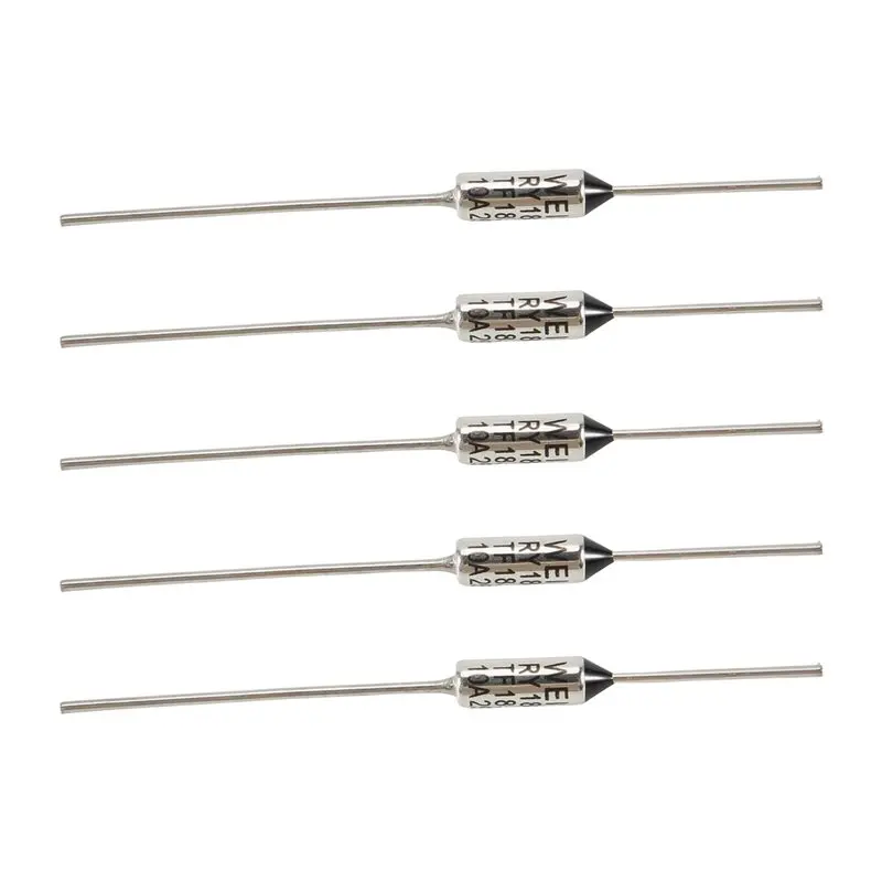 ABXF-5 Pcs Circuit Cut Off TF 185 Celsius 250V 10A Temperature Thermal Fuses