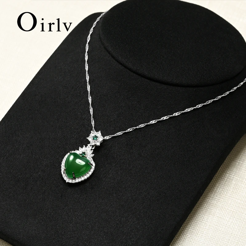 oirlv original design flannel square-bottom jewelry display stand necklace exclusively for commercial use by jewelry merchants