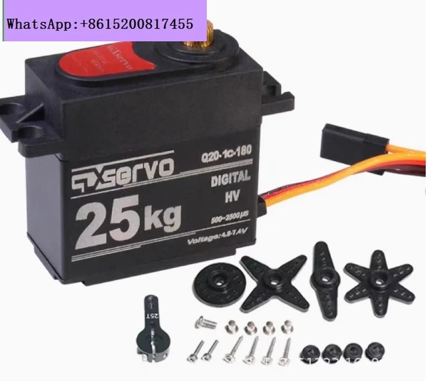 

Servo digital de metal resistente al agua, 35kg, 40kg, brazo 25T de alta velocidad para 1/8 Sercos rc1/10 RC baja,