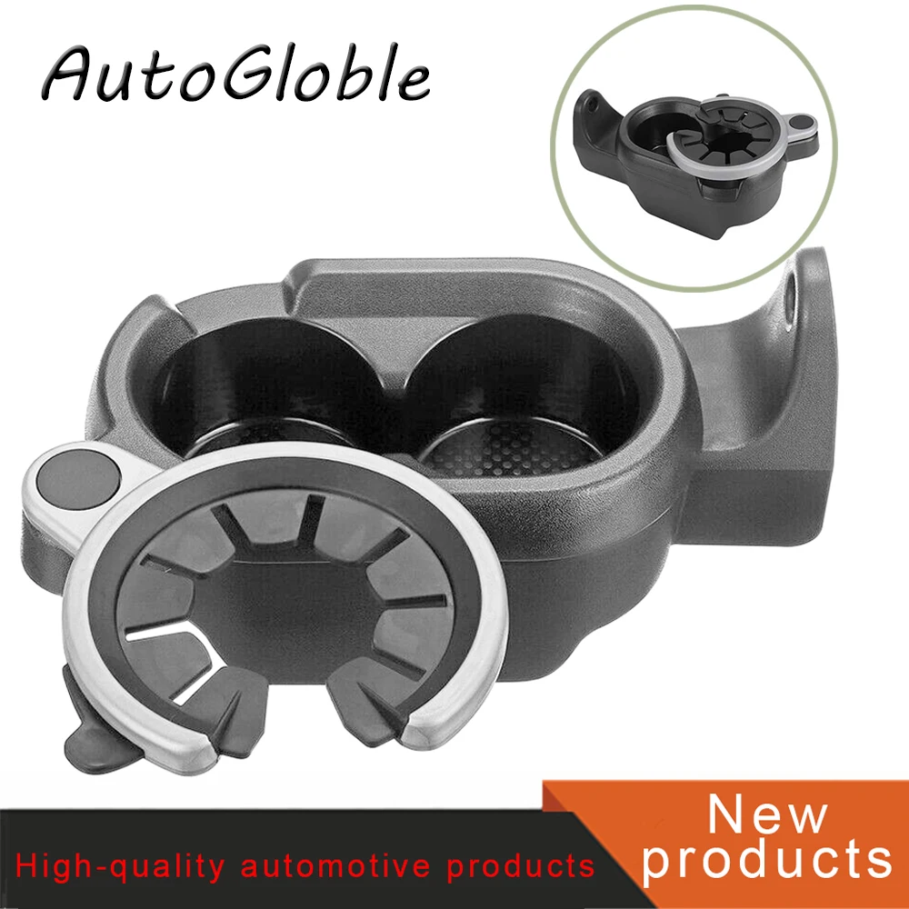 Car Center Console Water Cup Beverage Bottle Holder Coin Tray A4518100370 For Mercedes-Benz Smart Fortwo 451 Car Styling