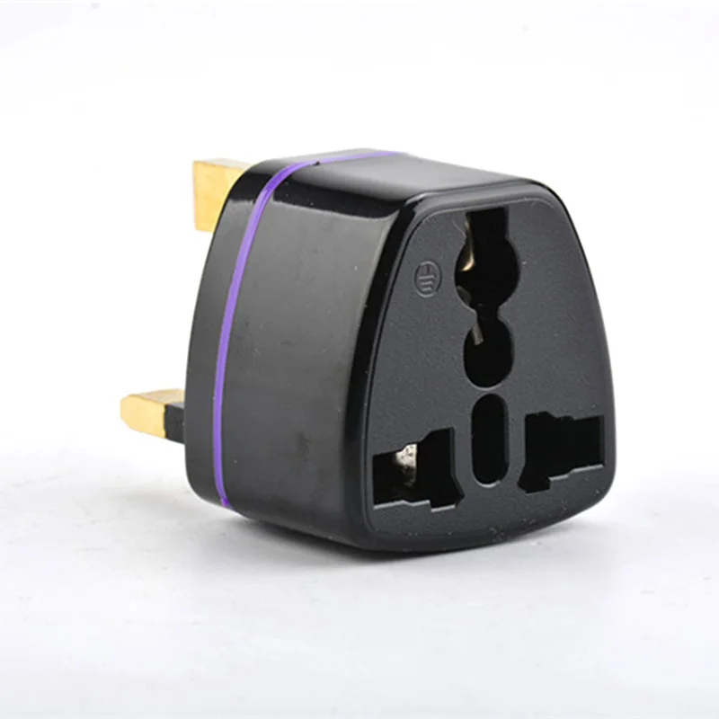 Universal British Standard Conversion Socket Converter Power Plug Converter Travel black Plug Power Adapter D1