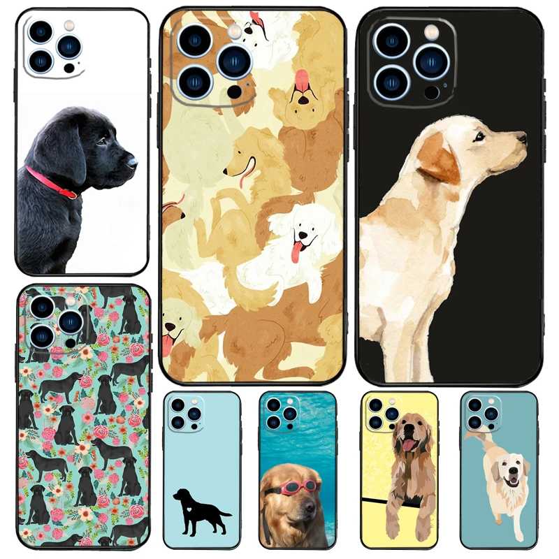 Cartoon Golden Retr…