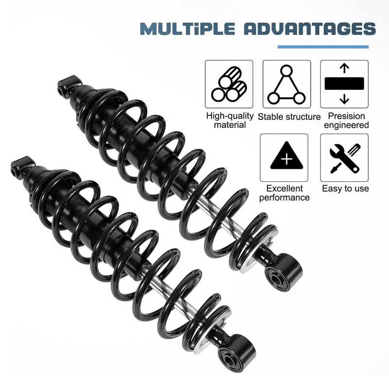 

Rear left & right shocks Fit for Polaris Sportsman400/450/500/570/600/700/800 2005-2019 Replaces 7043100