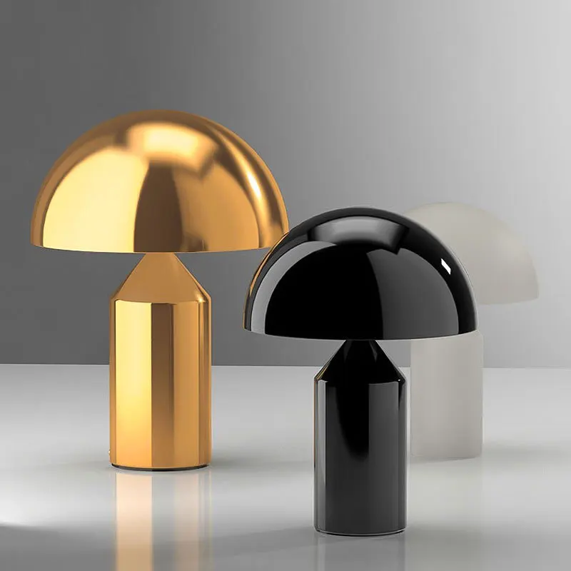 

Modern Luxury Nordic Creative Mushroom LED Table Lamp Decoration Eye Protection Living Room Study Hotels Bedroom Bedside Lights
