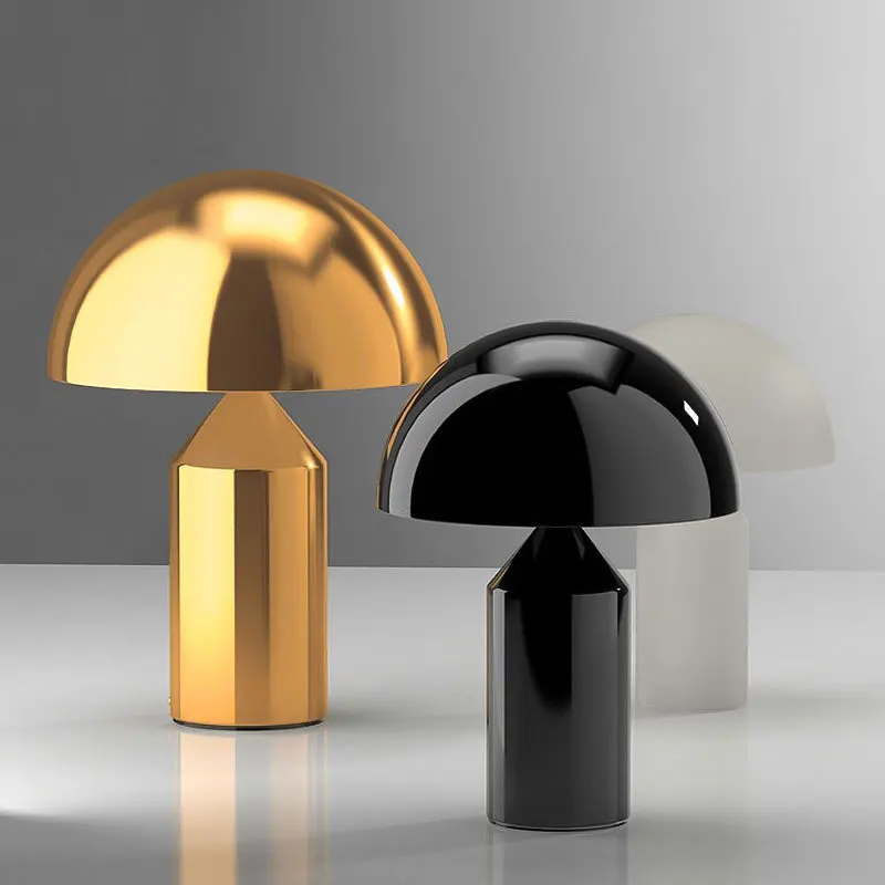 Moderne luxe nordique créatif champignon LED lampe de Table décoration Protection des yeux salon étude hôtels chambre lampes de chevet