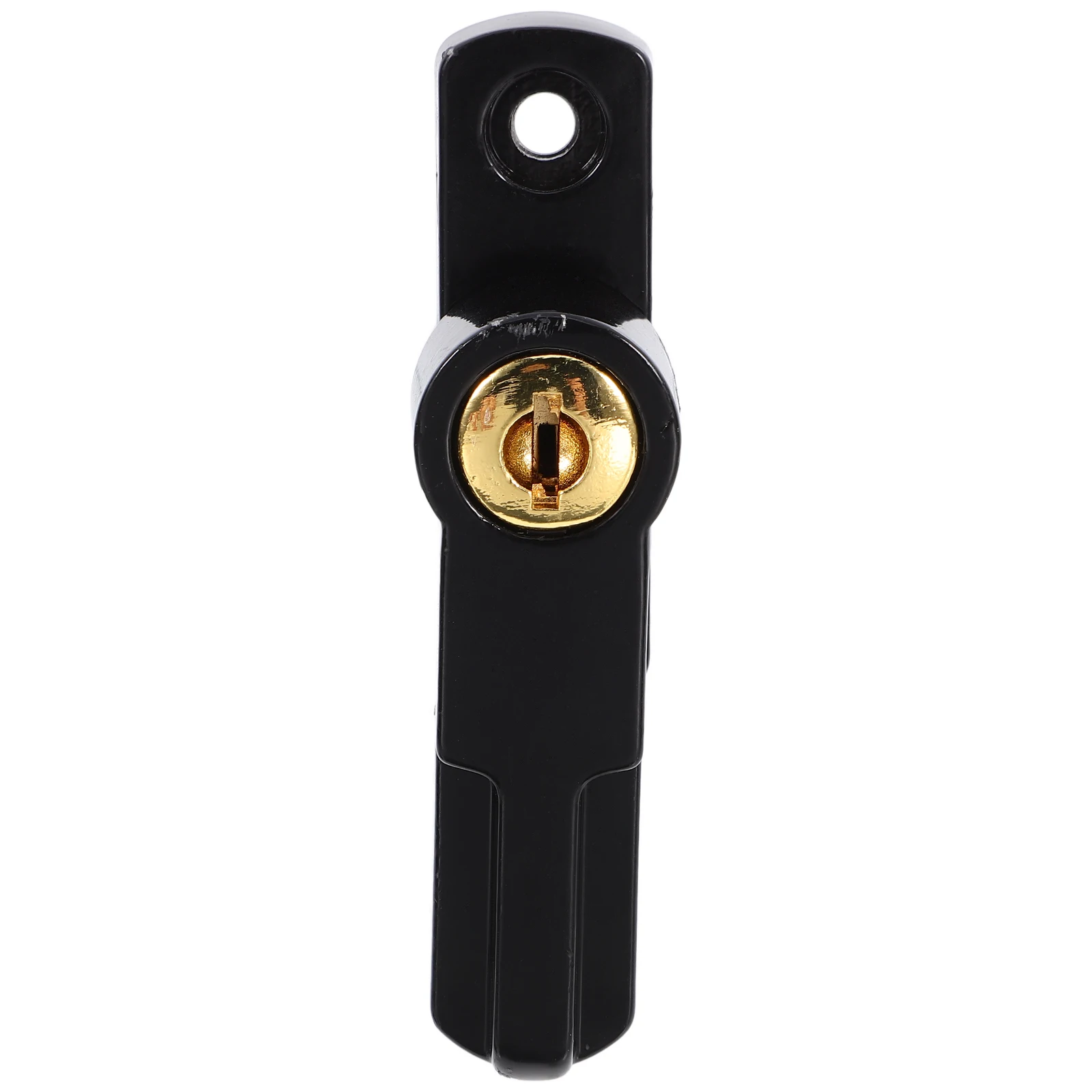 

1 Set Of T-Window Locks Crescent Design Metal Latch Replacement Kit For Sliding Doors Windows Vertical Sash Lock Security Door